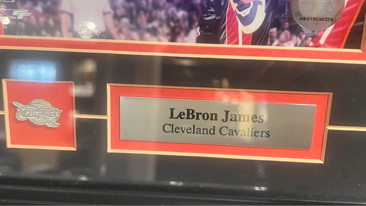 LeBron James Cleveland Cavaliers Framed Photo - photo 2