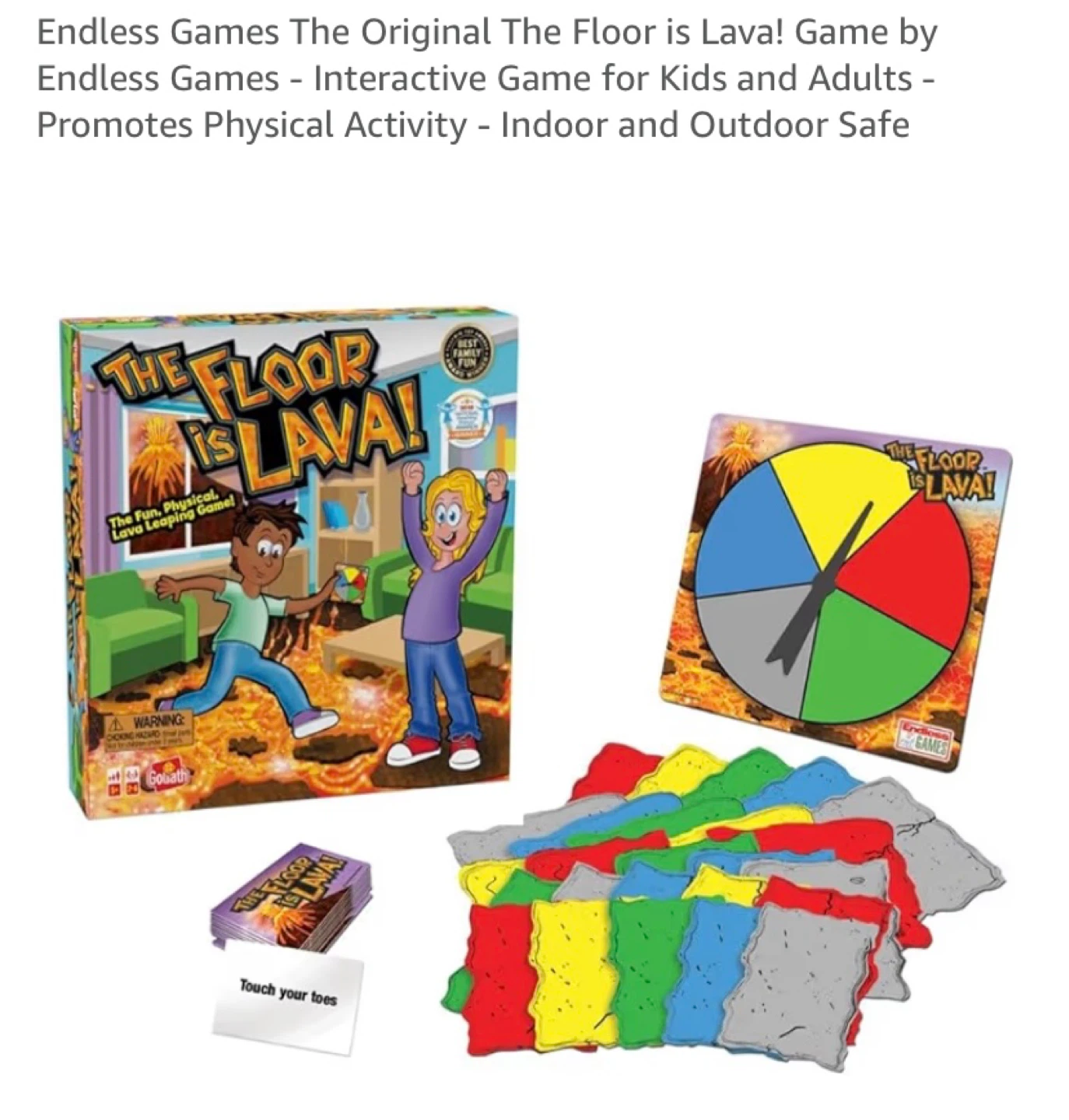 New The Original The Floor is Lava! Game - photo 2
