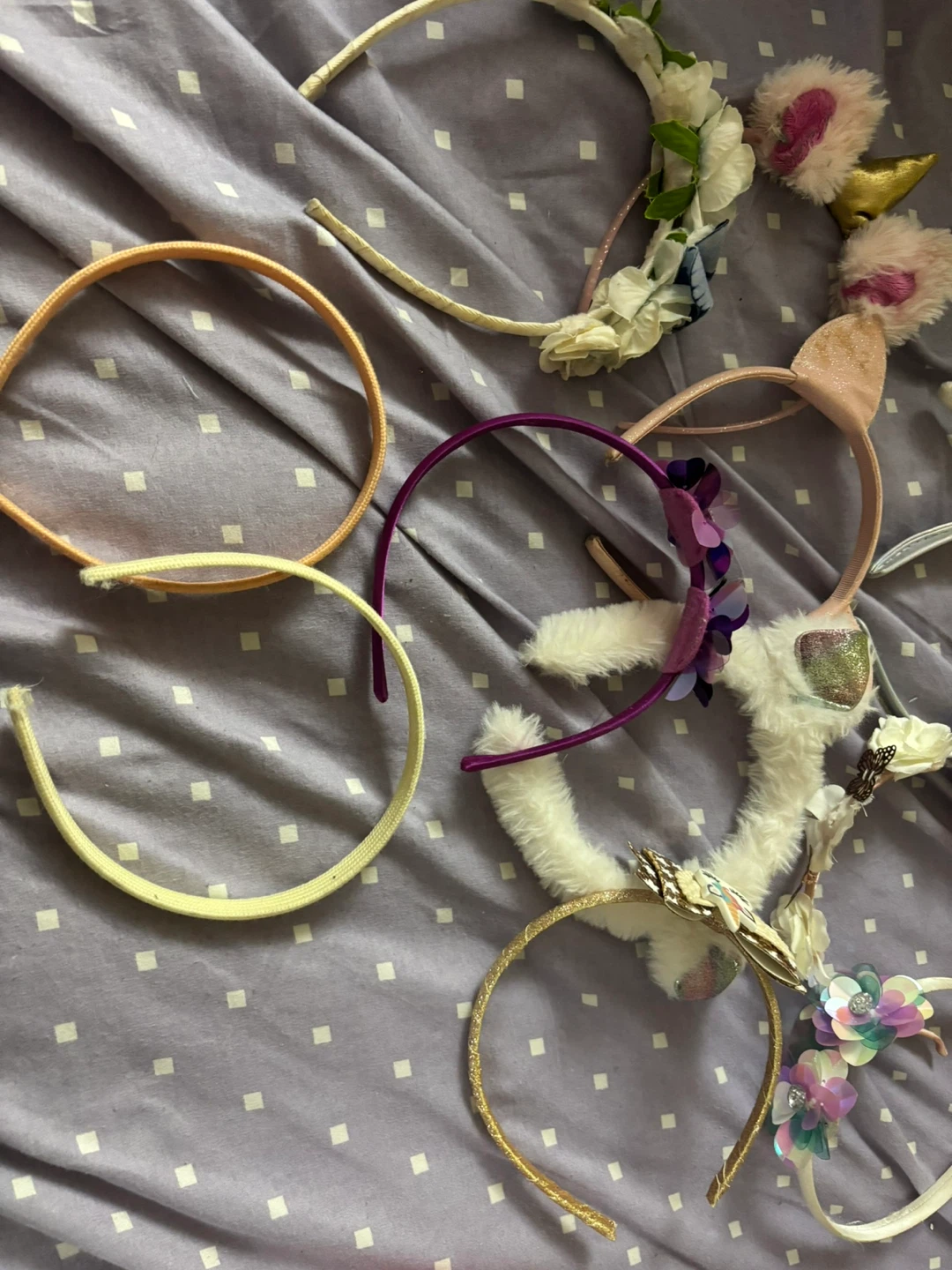Assorted Headbands - Unicorn, Cat Ears & Floral Styles - photo 2