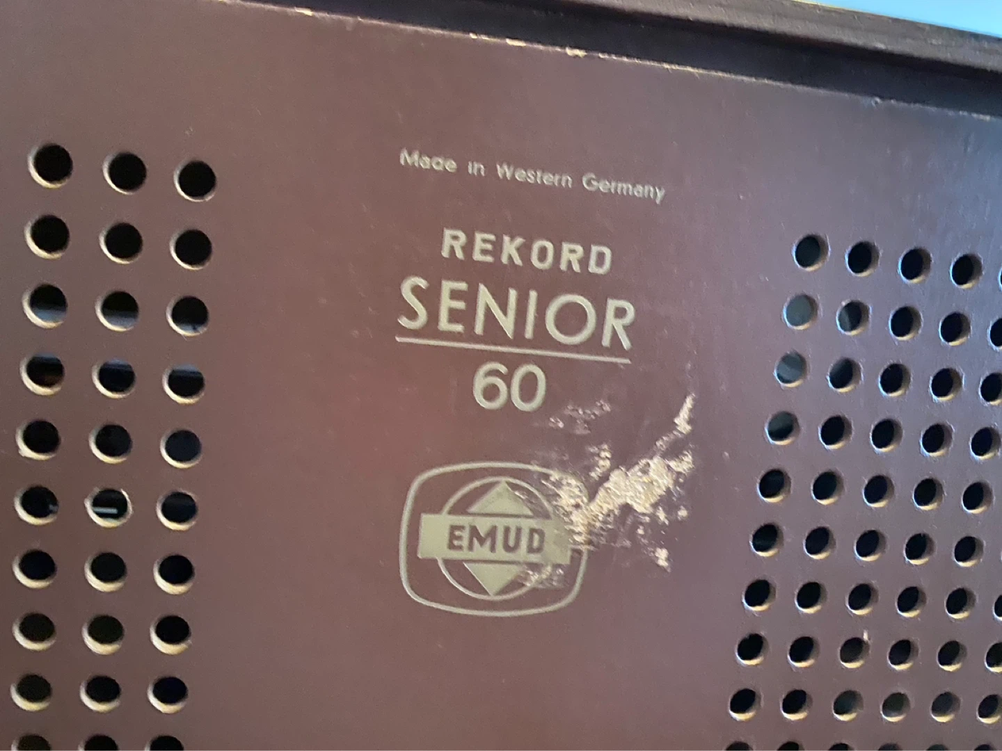 EMUD Rekord Senior 60 Vintage Radio - photo 2