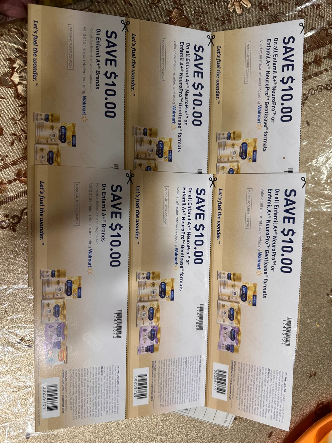 Save $10 on Enfamil A+ NeuroPro or Gentlease Coupons (6