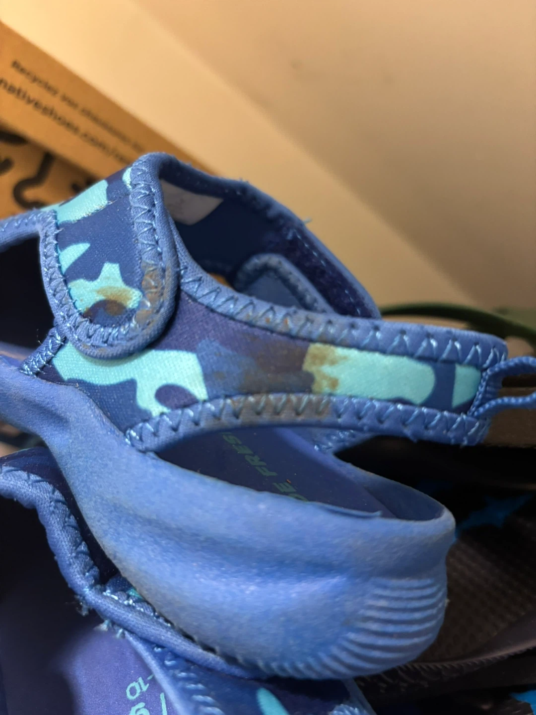 Joe Fresh Blue Camo Water Shoes - photo 4