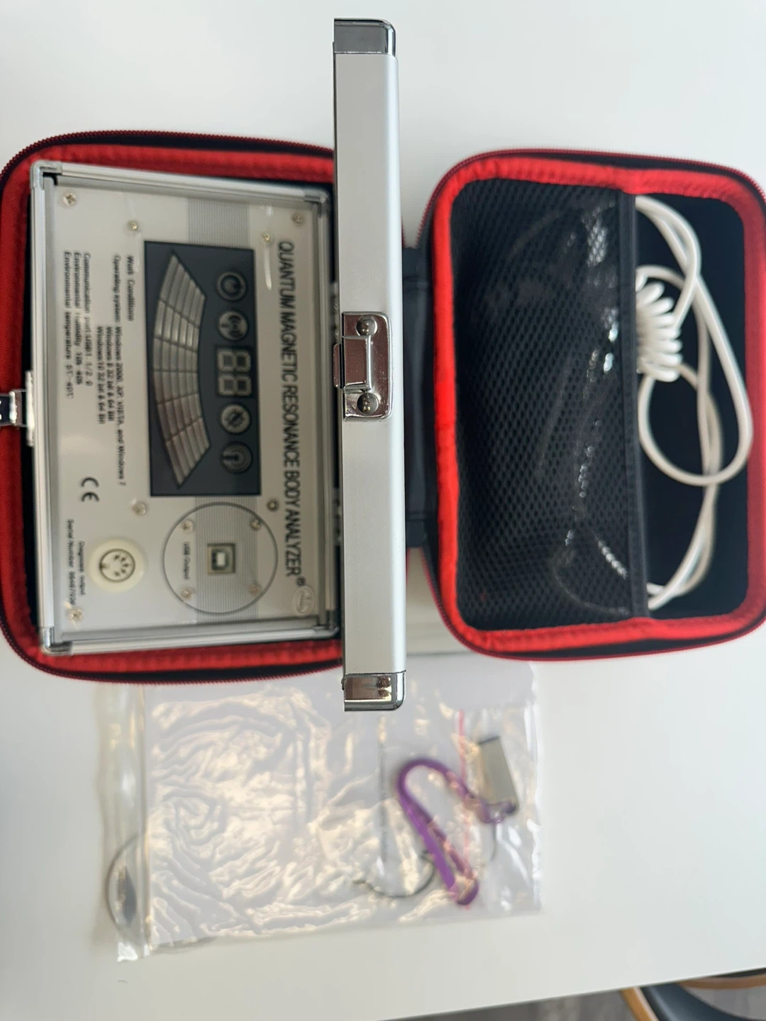 Quantum Resonance Magnetic Analyzer with Case - photo 2