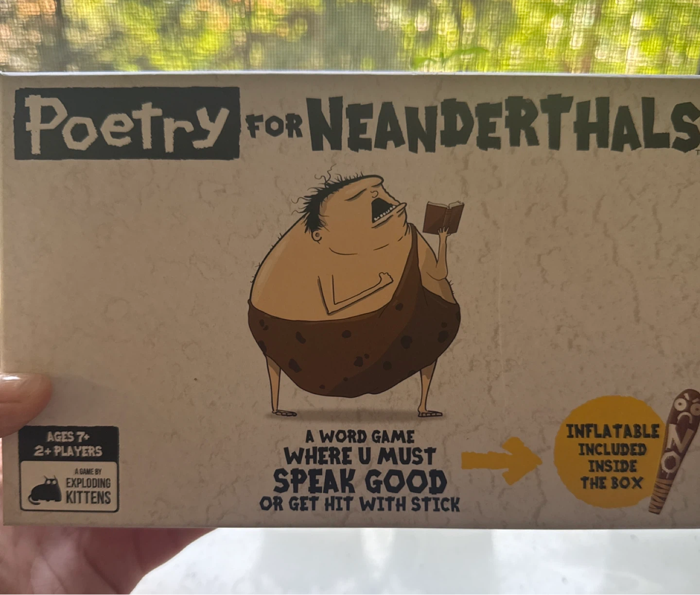 Poetry for Neanderthals Card Game