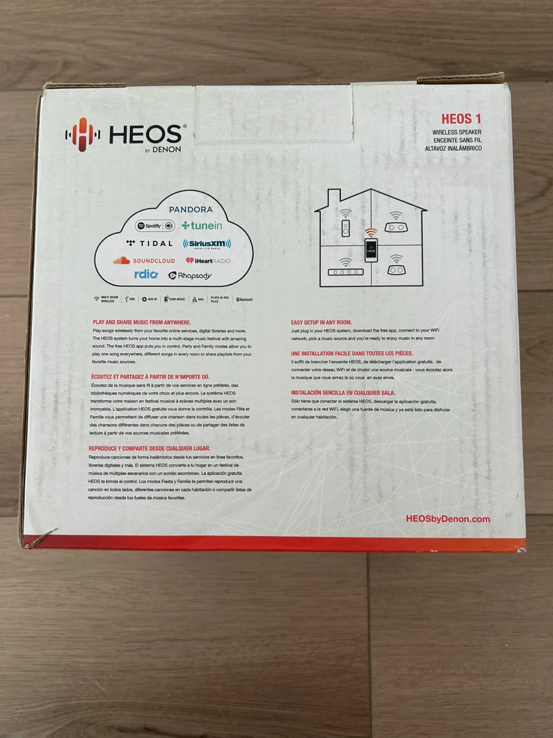 HEOS 1 Wireless Multi-Room Sound System Speaker by Denon - photo 2