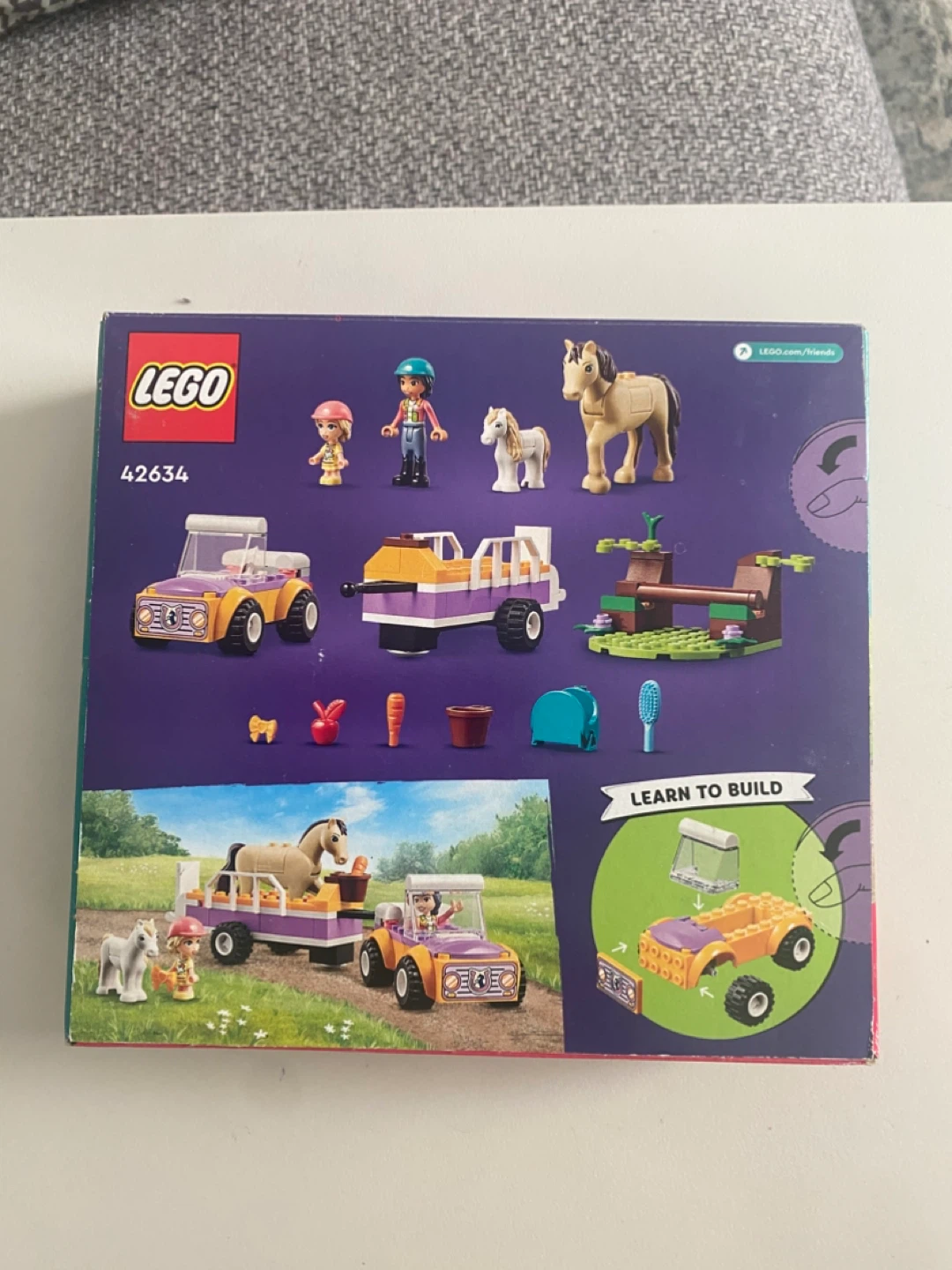 LEGO Friends 42634 Horse and Pony Trailer Building Toy - photo 2