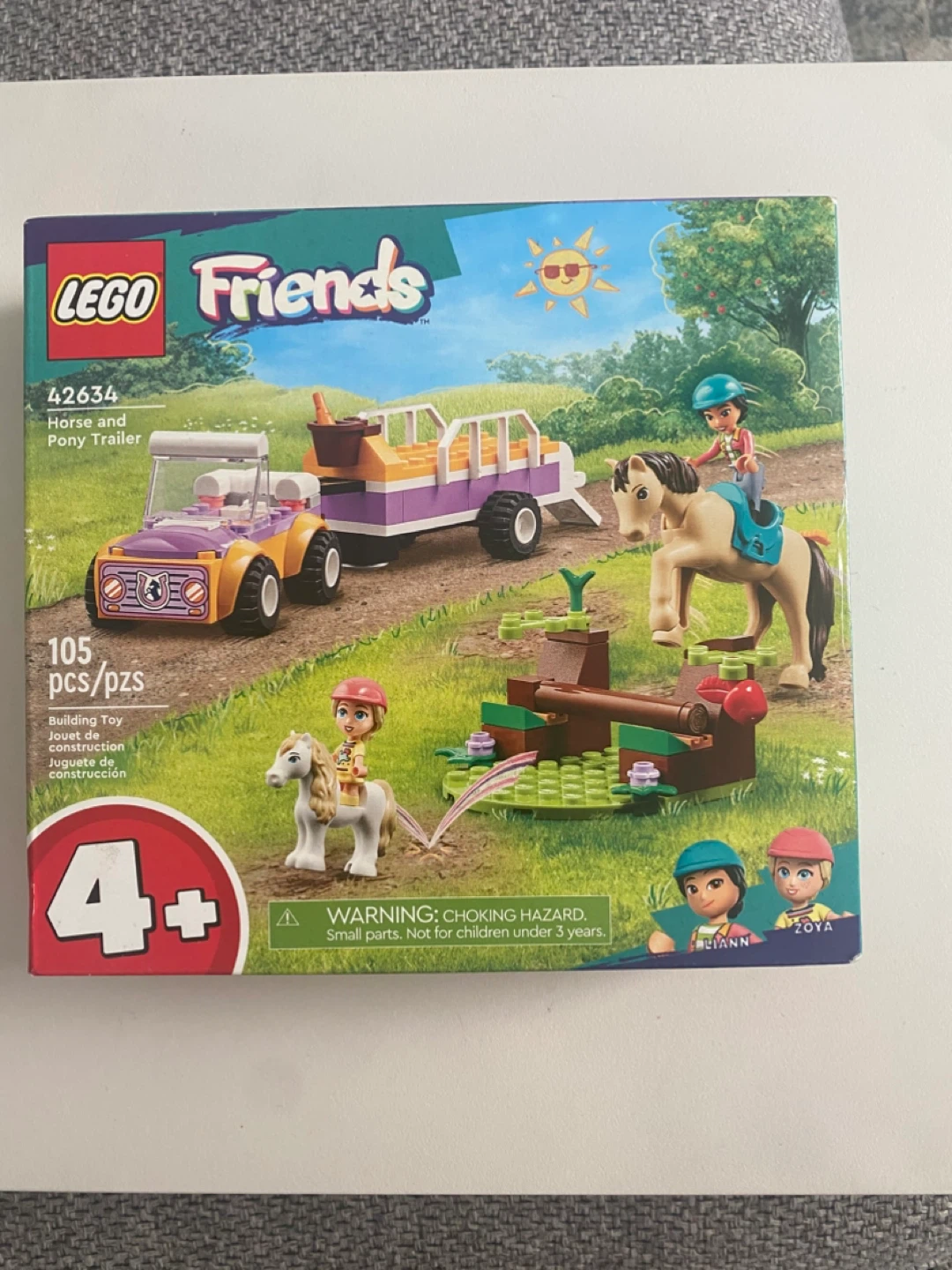LEGO Friends 42634 Horse and Pony Trailer Building Toy