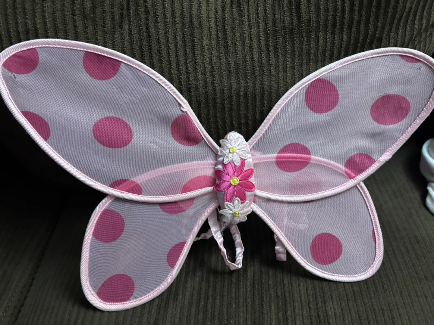 Old Navy Pink Polka Dot Fairy Wings