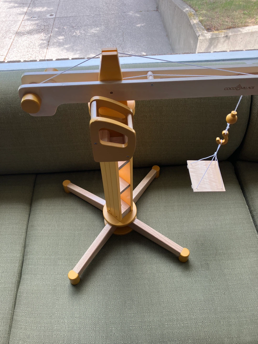 Coco Village Wooden Toy Crane