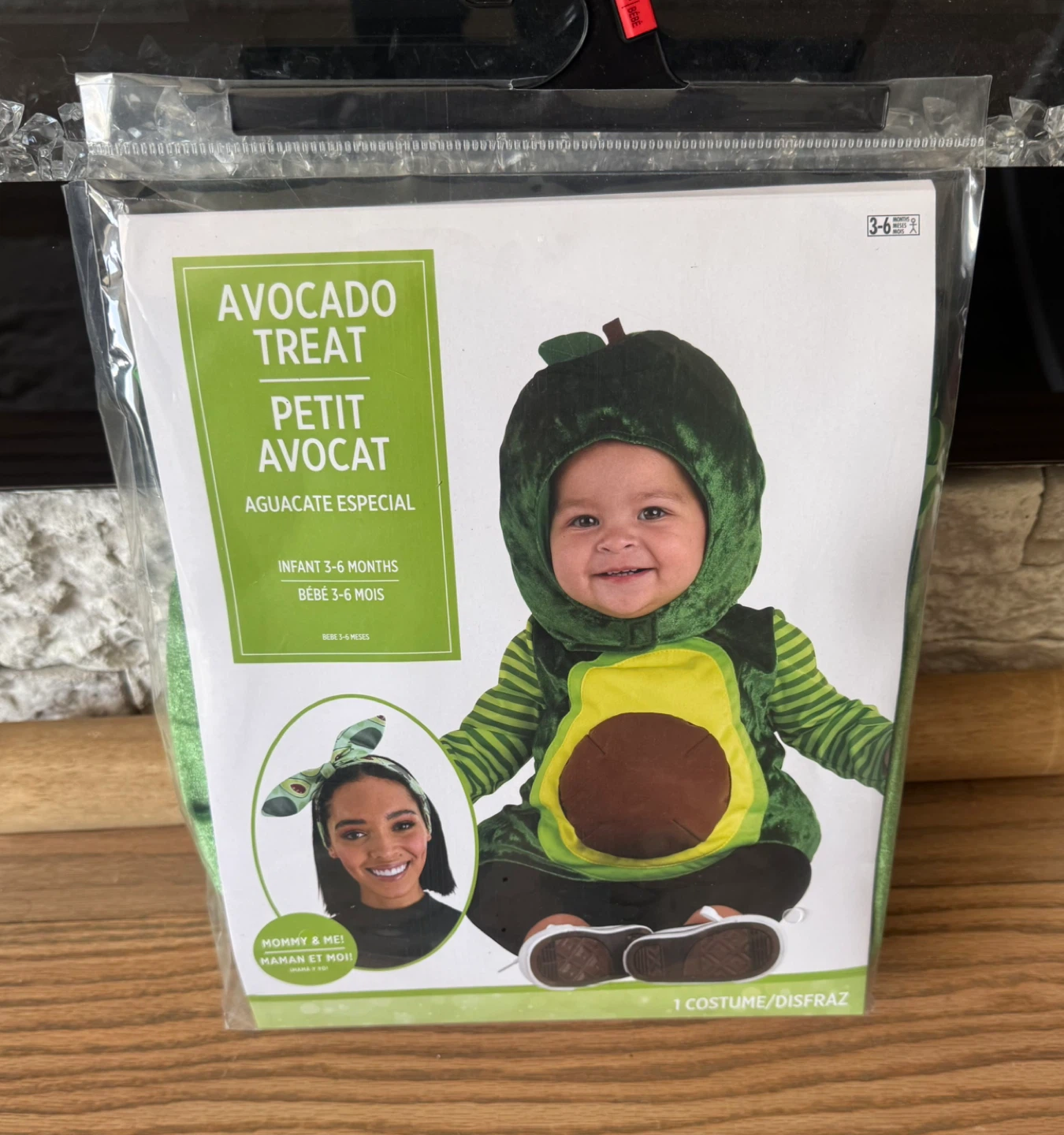 Infant Avocado Treat Costume 3-6 Months