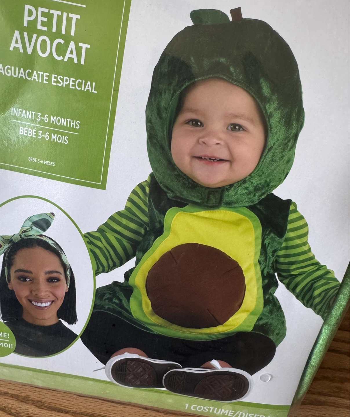 Infant Avocado Treat Costume 3-6 Months - photo 3