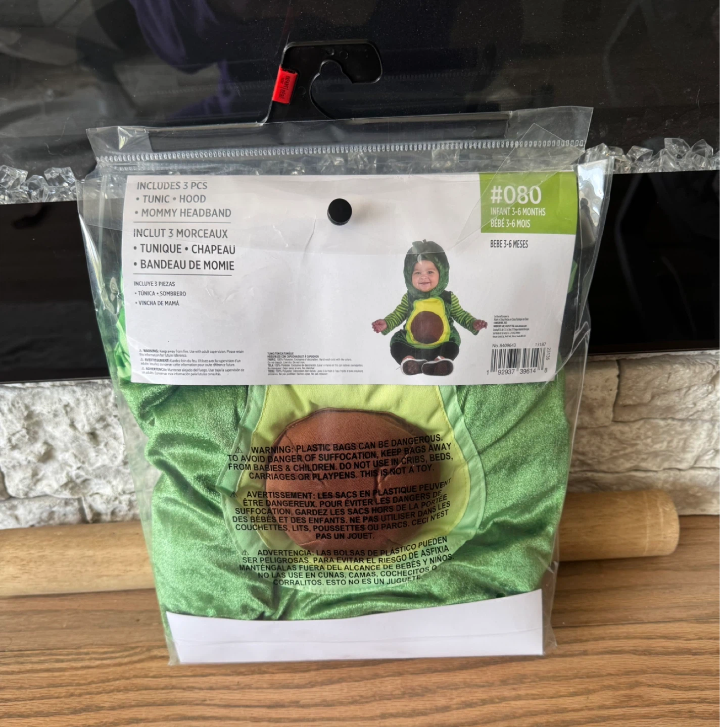 Infant Avocado Treat Costume 3-6 Months - photo 2