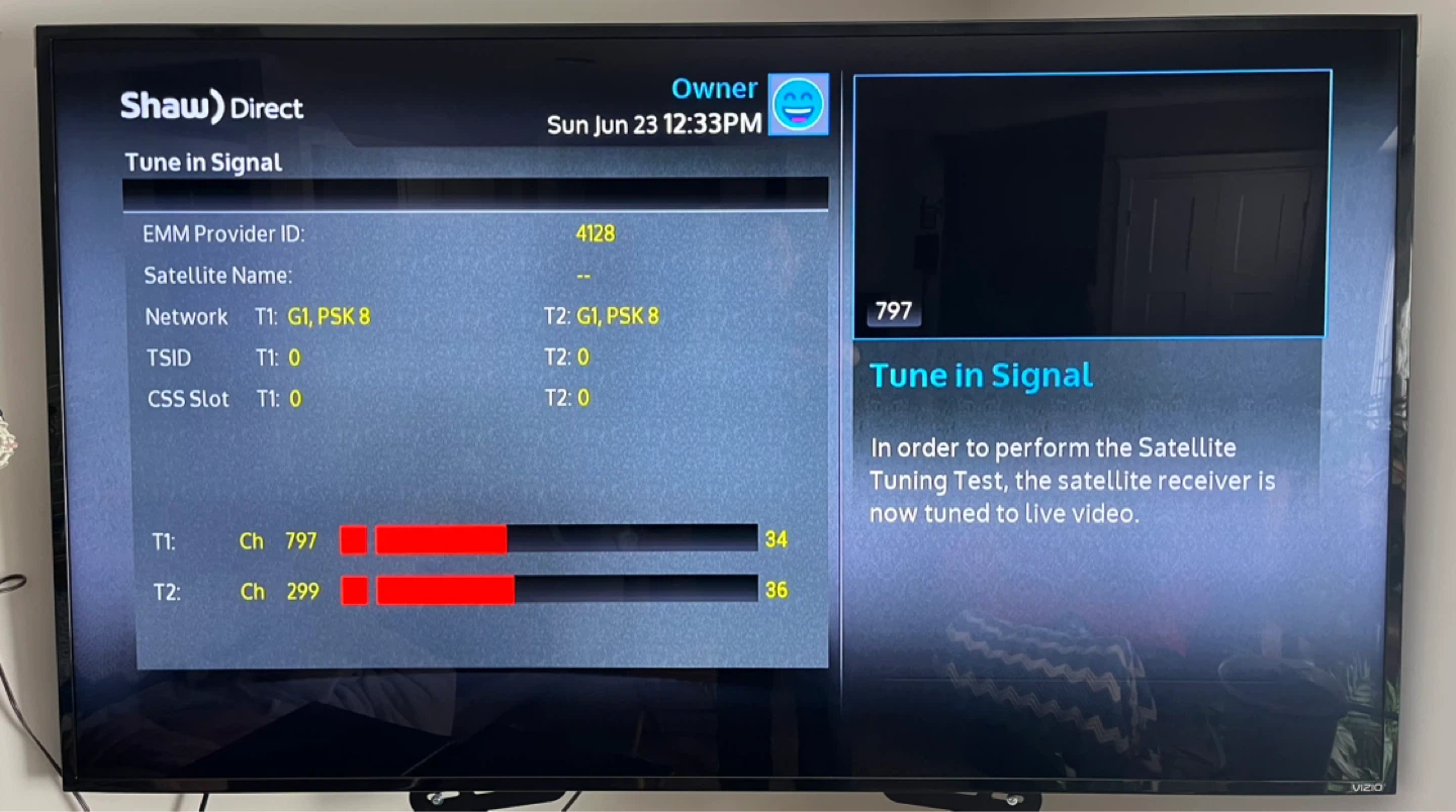 Shaw 830 Satellite Receiver - photo 2
