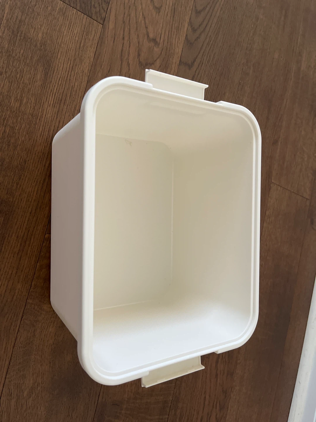 White Storage Container with Lid - photo 3