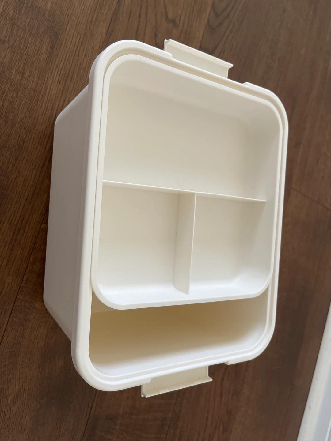 White Storage Container with Lid - photo 2