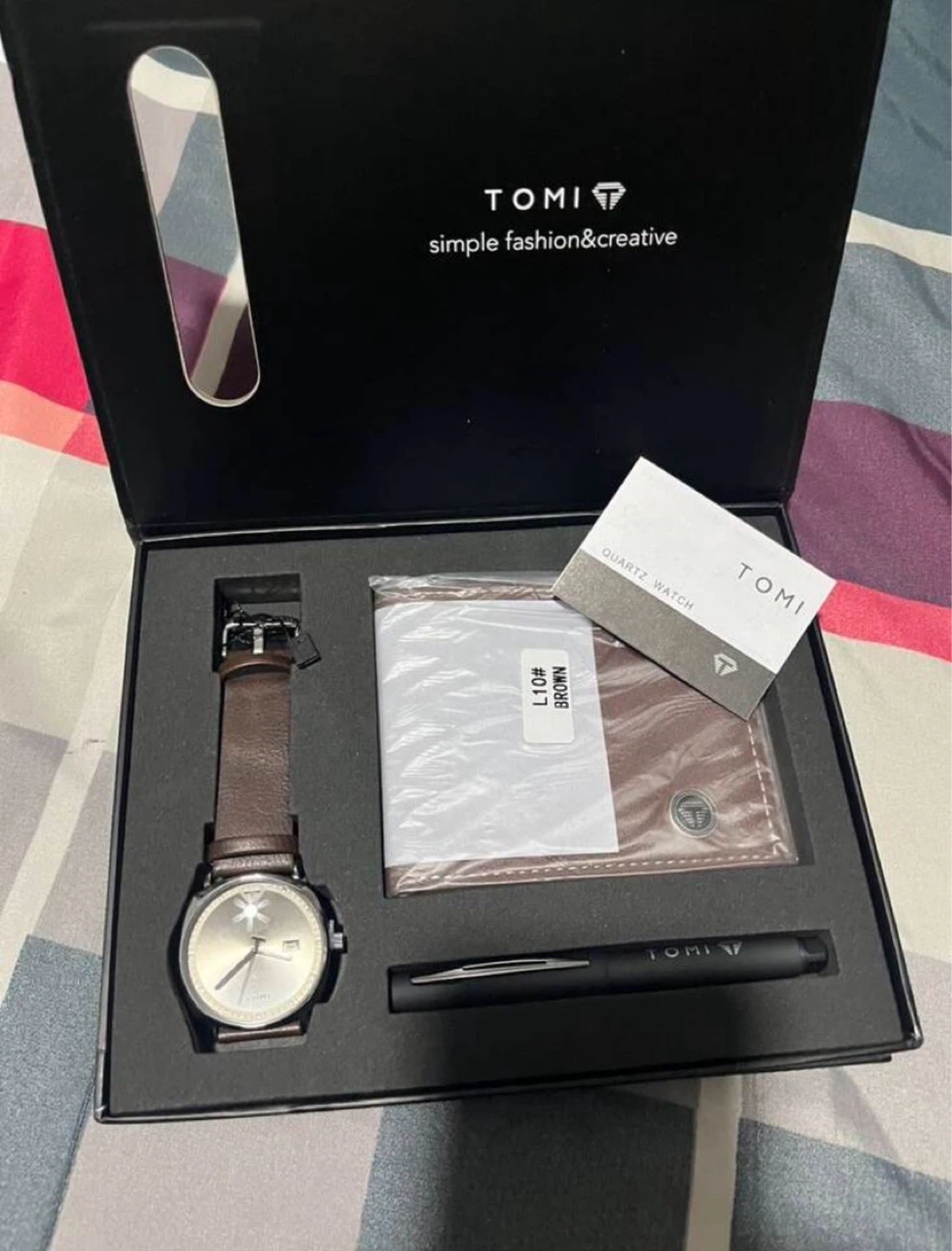 Luxury Men’s Gift Set 🎁⌚🤎