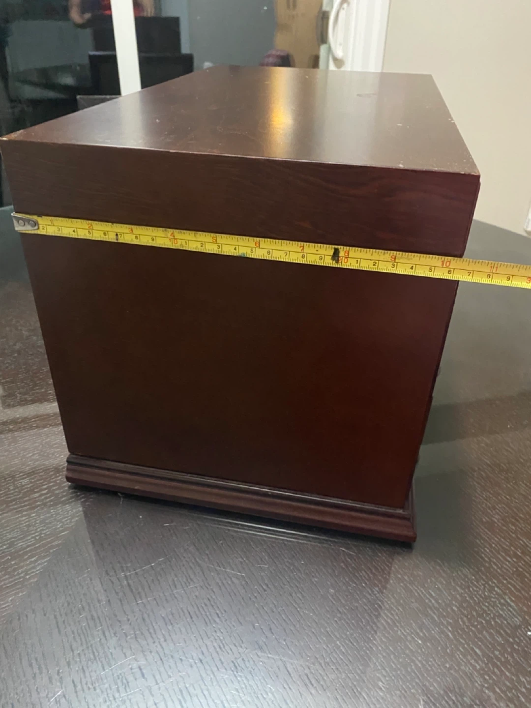 Wooden Jewellery Box with Key - photo 4