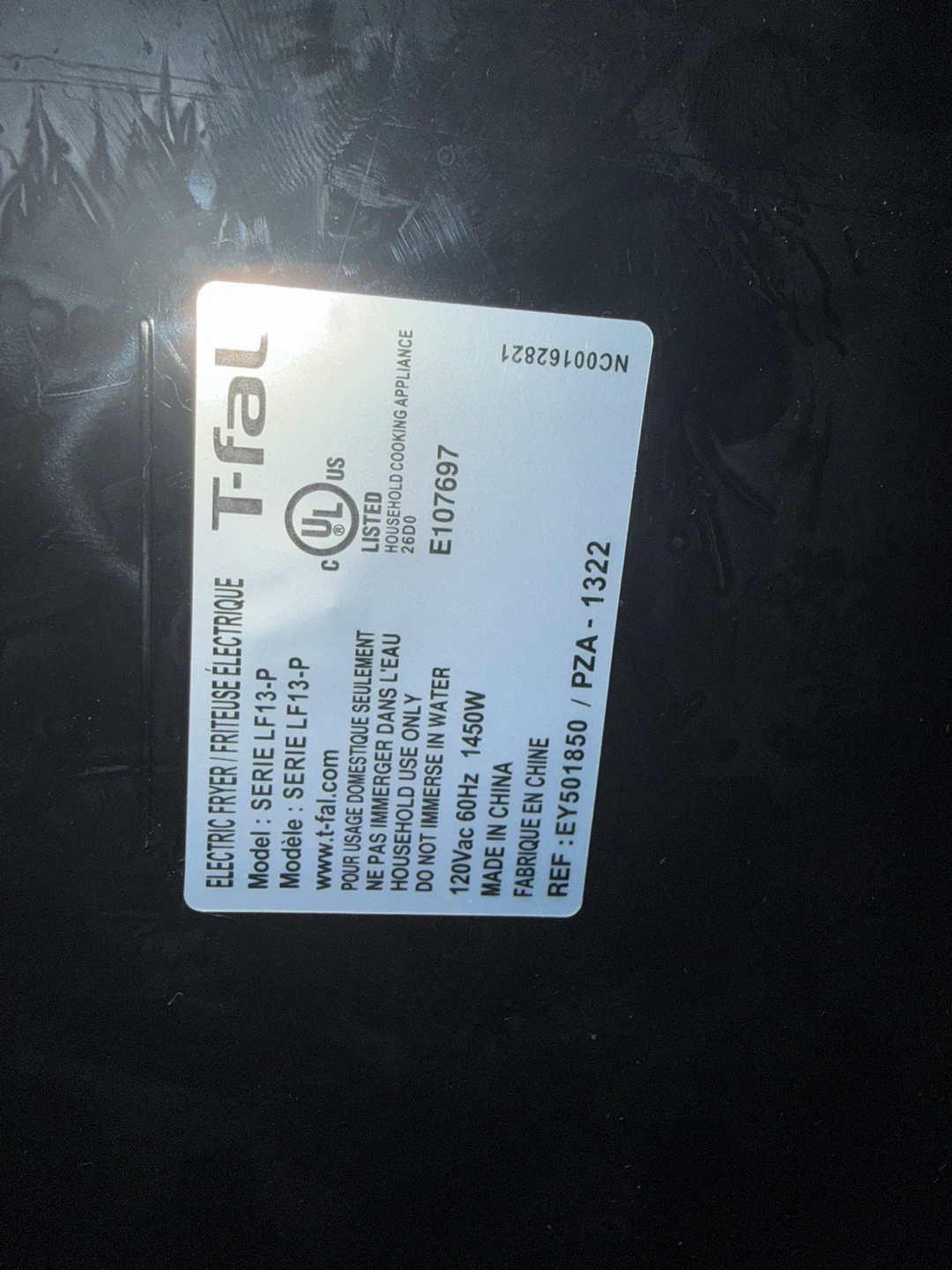 T-fal Easy Fry & Grill Air Fryer - photo 2