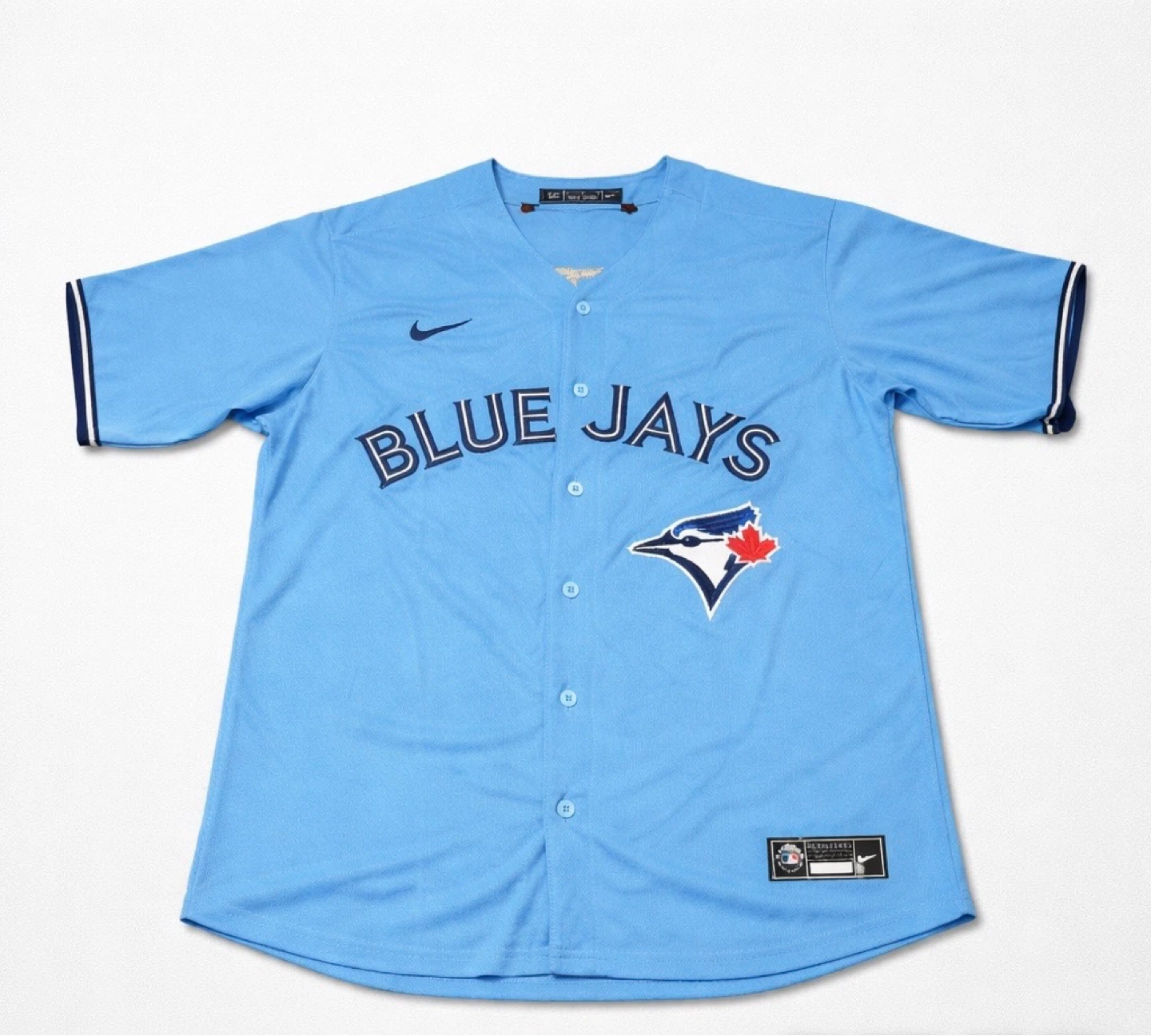 Toronto Blue Jays Guerrero Jr. #27 Powder Blue Jersey, L, XL - photo 2