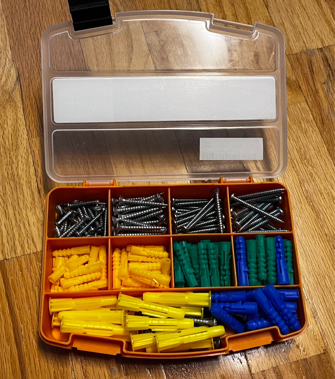 Assorted screws