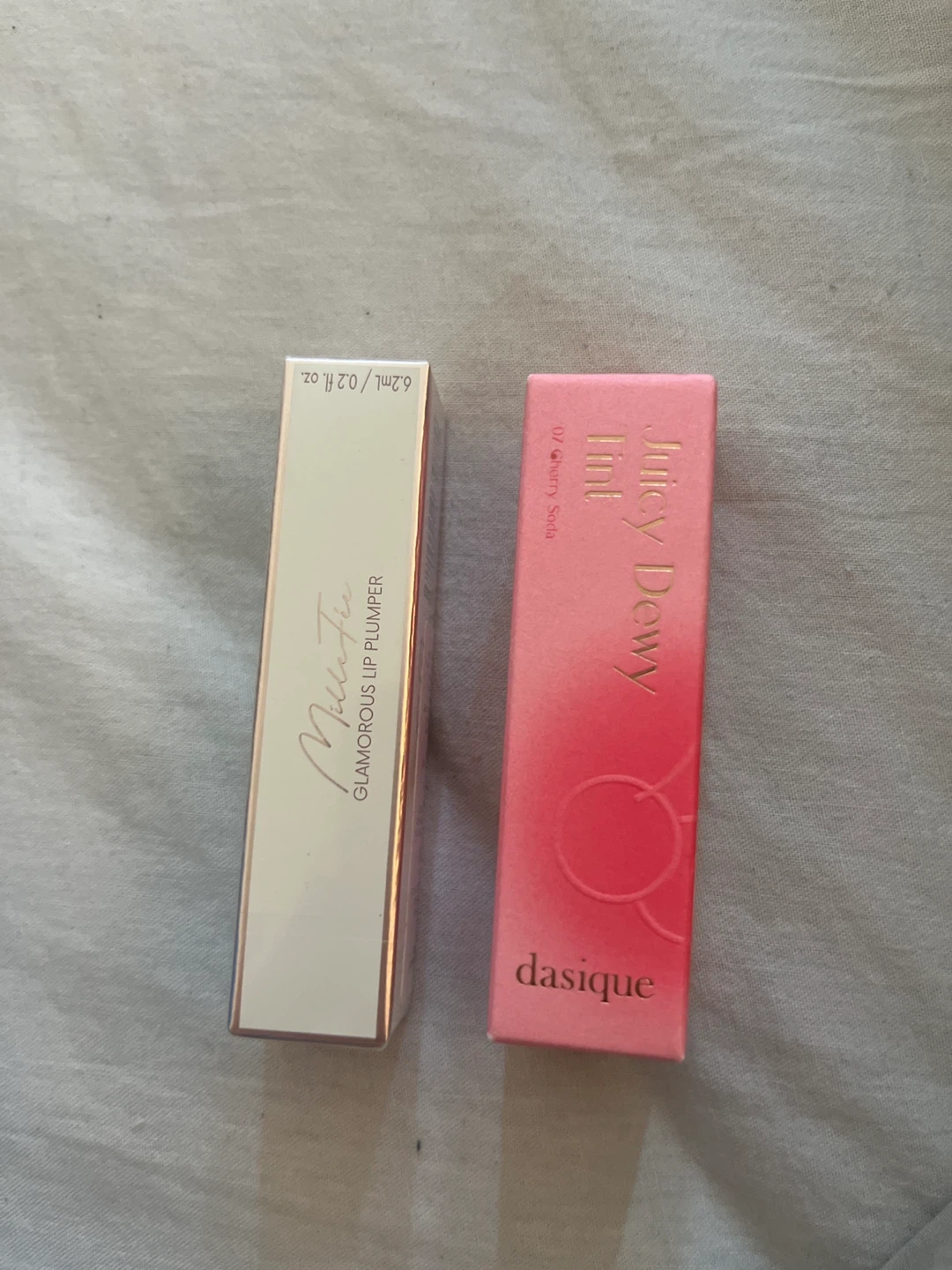 Dasique Juicy Dewy Tint & Millefie Lip Plumper