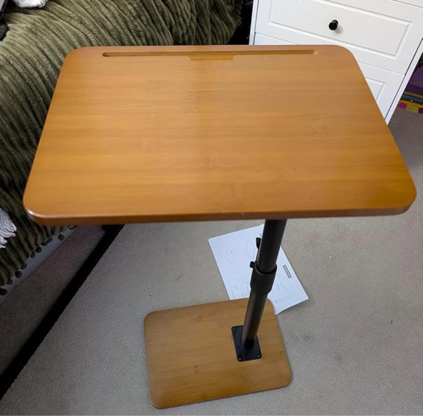 Small Couch Table Tray for Living Room