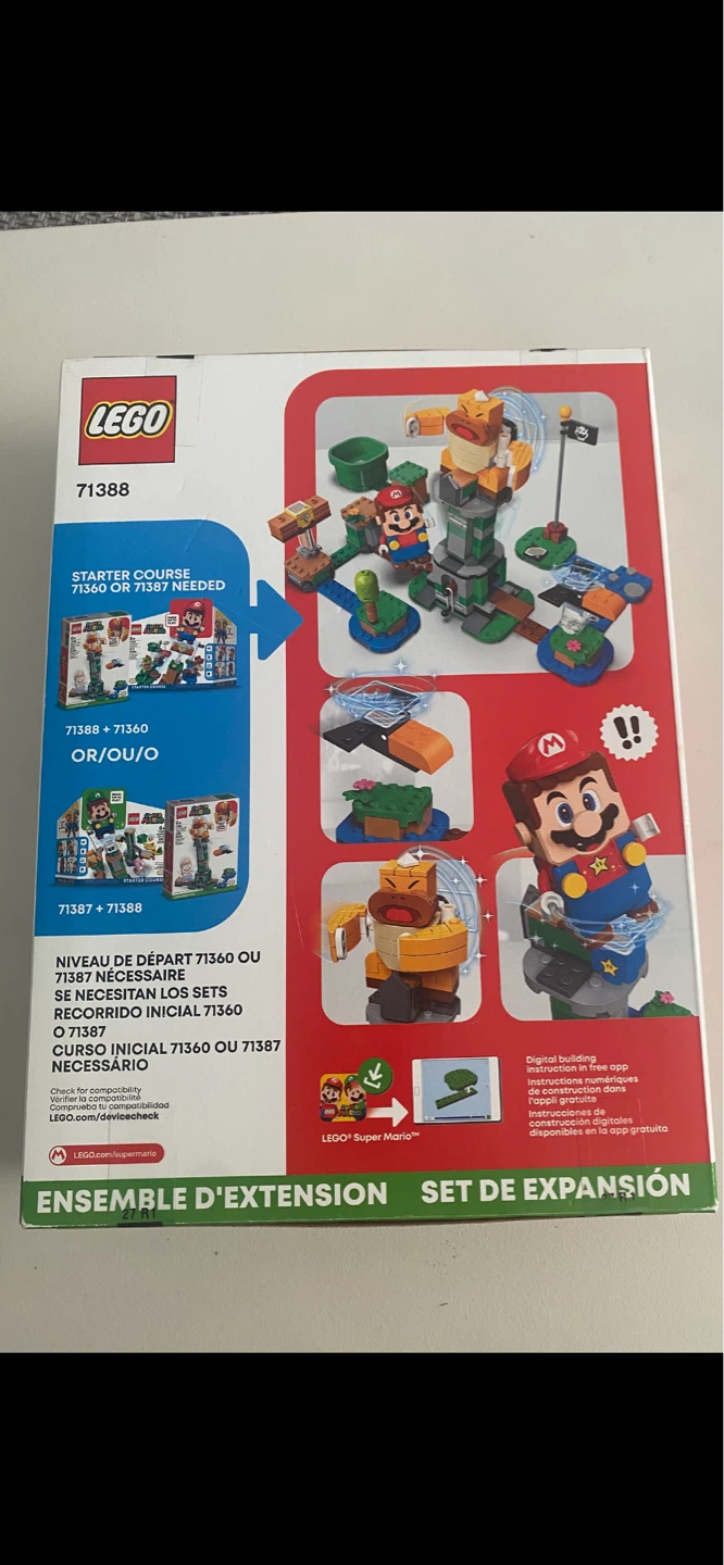 LEGO Super Mario 71388 Boss Sumo Bro Topple Tower Expansion Set