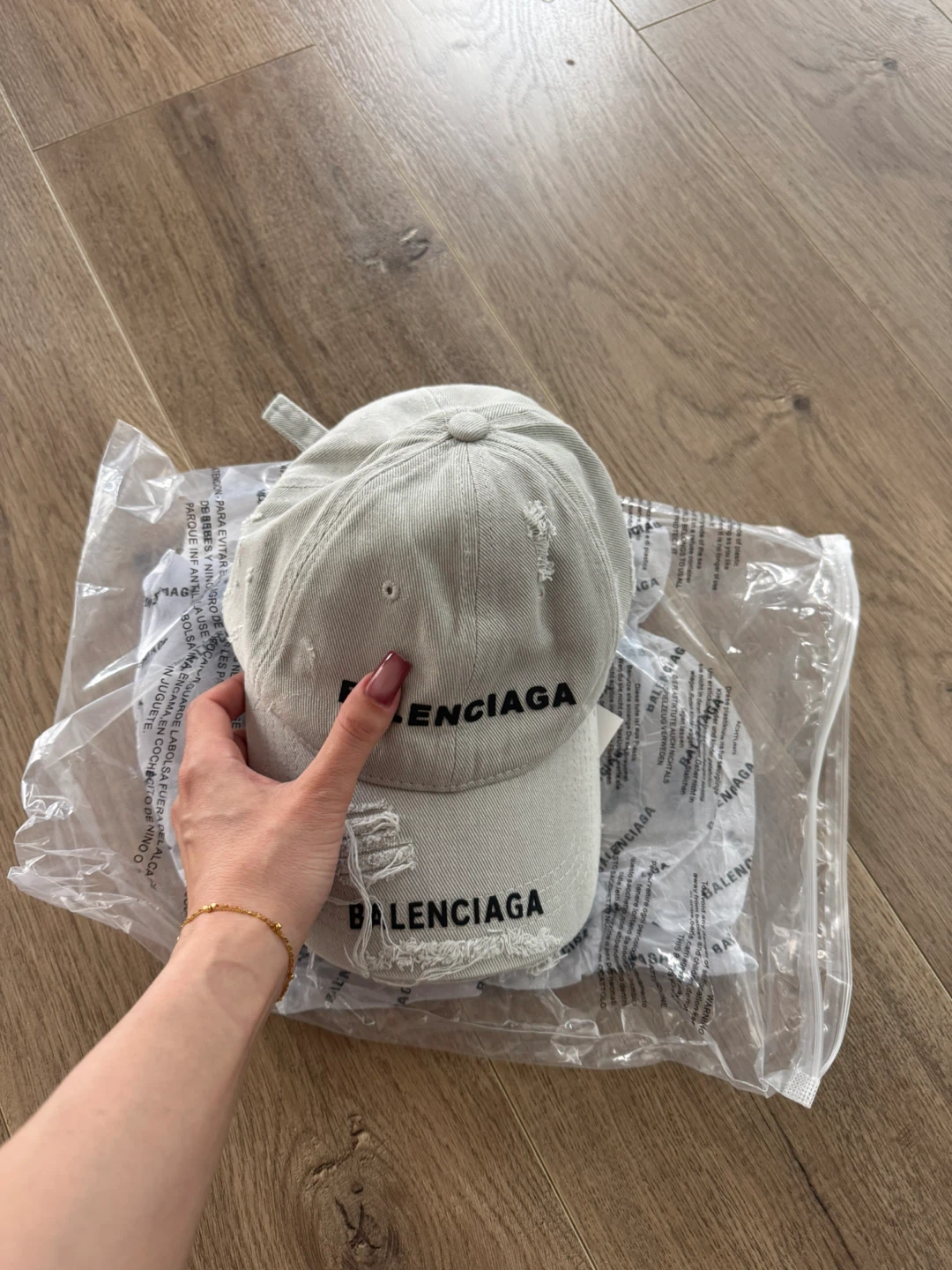 Distressed Baseball Cap