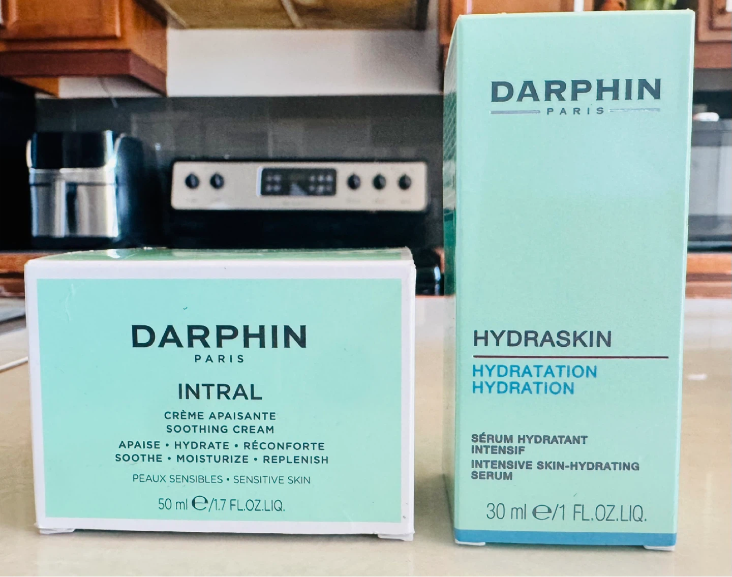 Ensemble Darphin Intral Crème Apaisante et Hydraskin Sérum