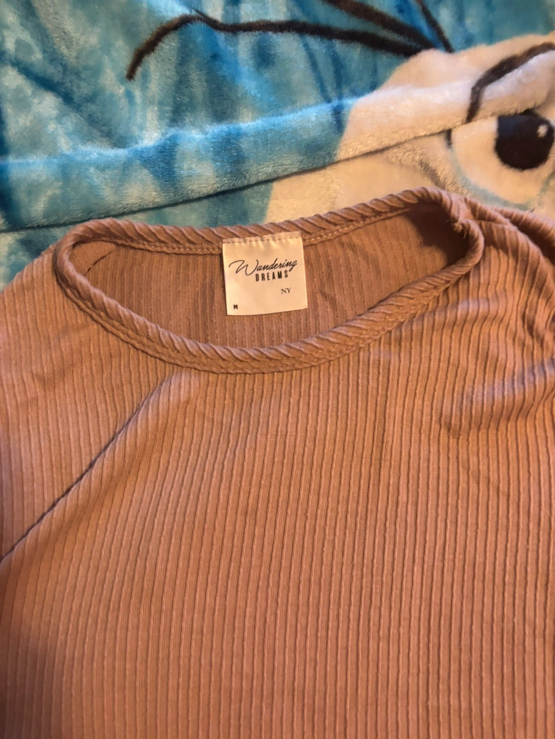 Wandering Dreams Ribbed T-Shirt - Size M - photo 2
