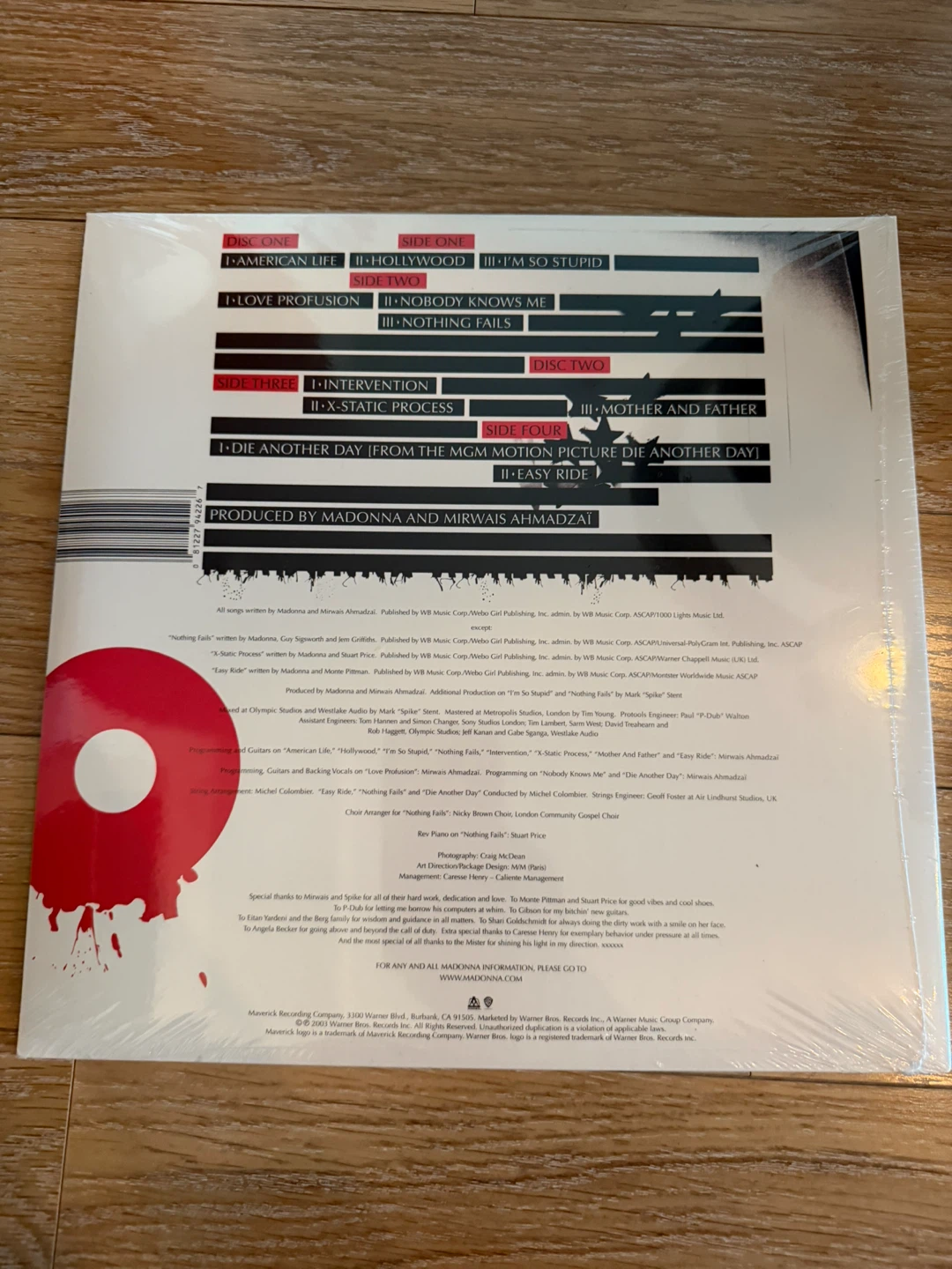 Madonna American Life Vinyl Record - photo 2