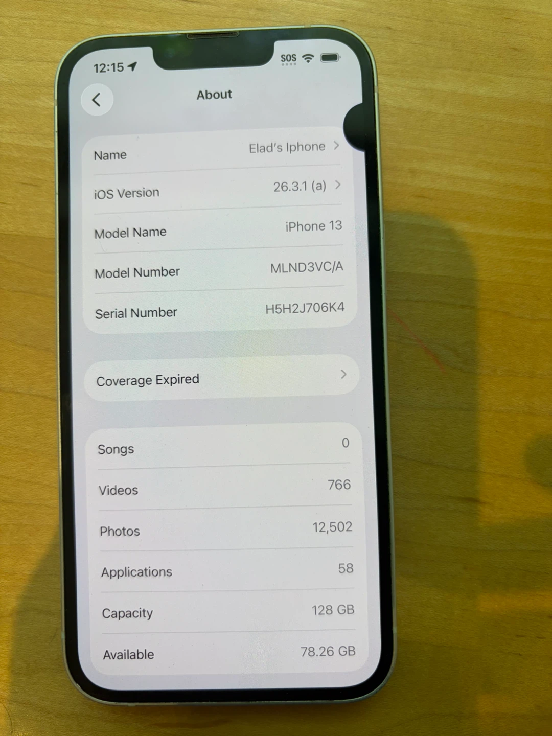 Apple iPhone 13 - 128 GB