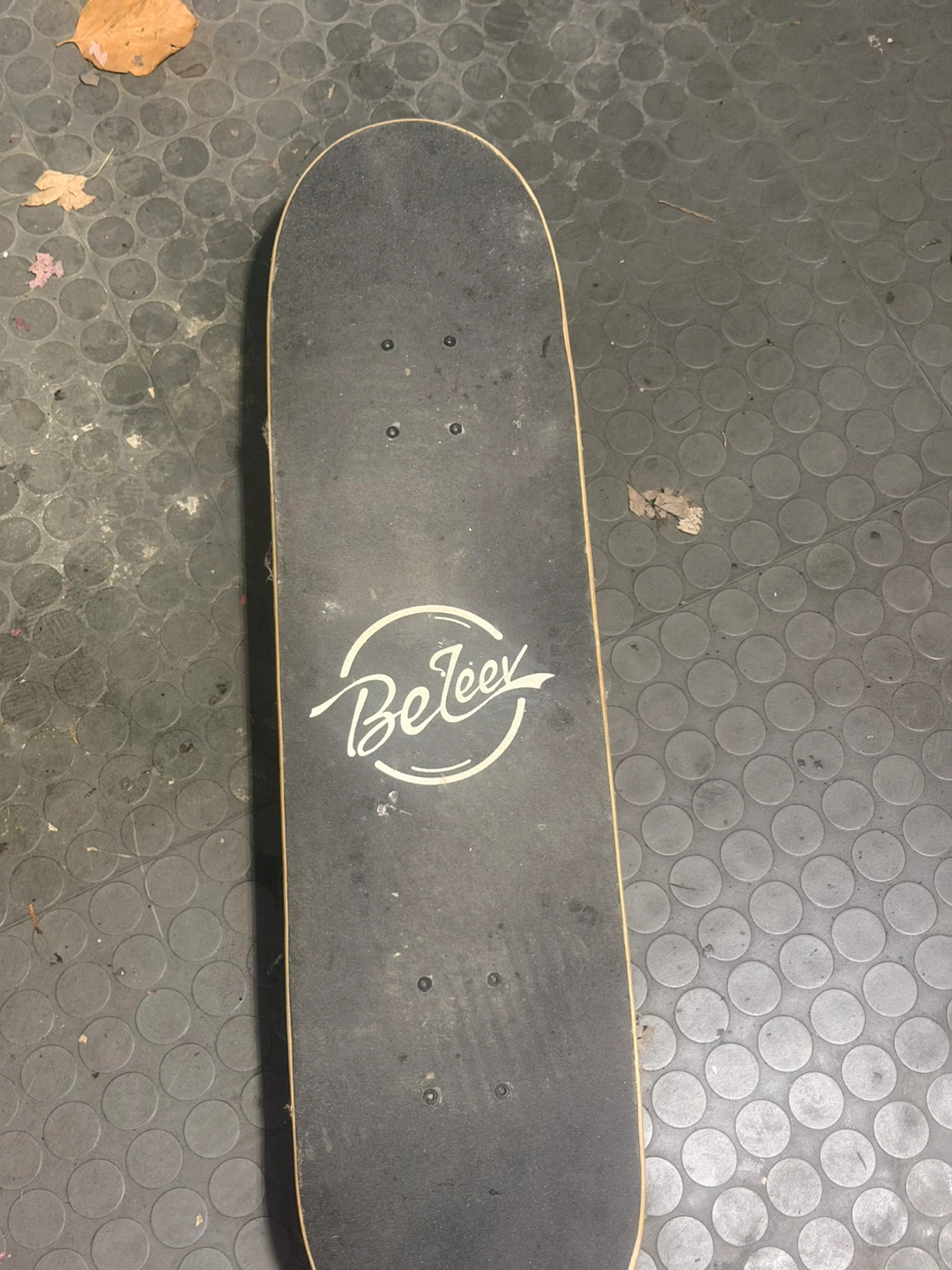 Beleev skateboard with panda graphic