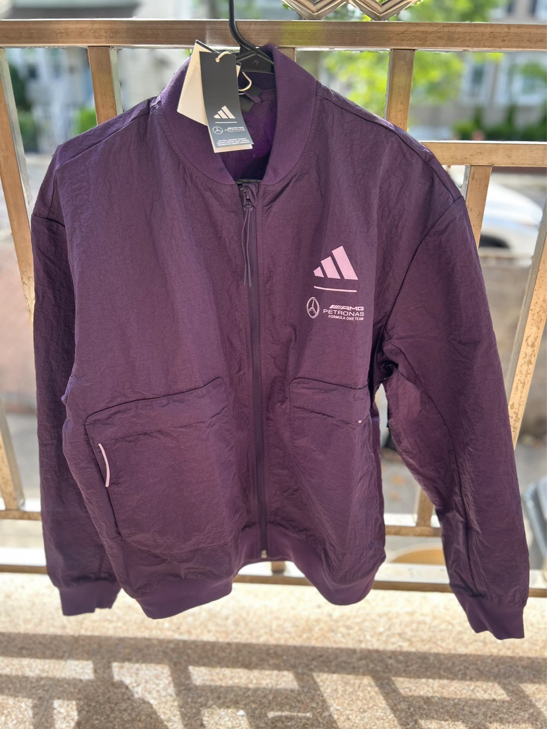 Men’s Adidas Mercedes-AMG Petronas F1 Bomber Jacket