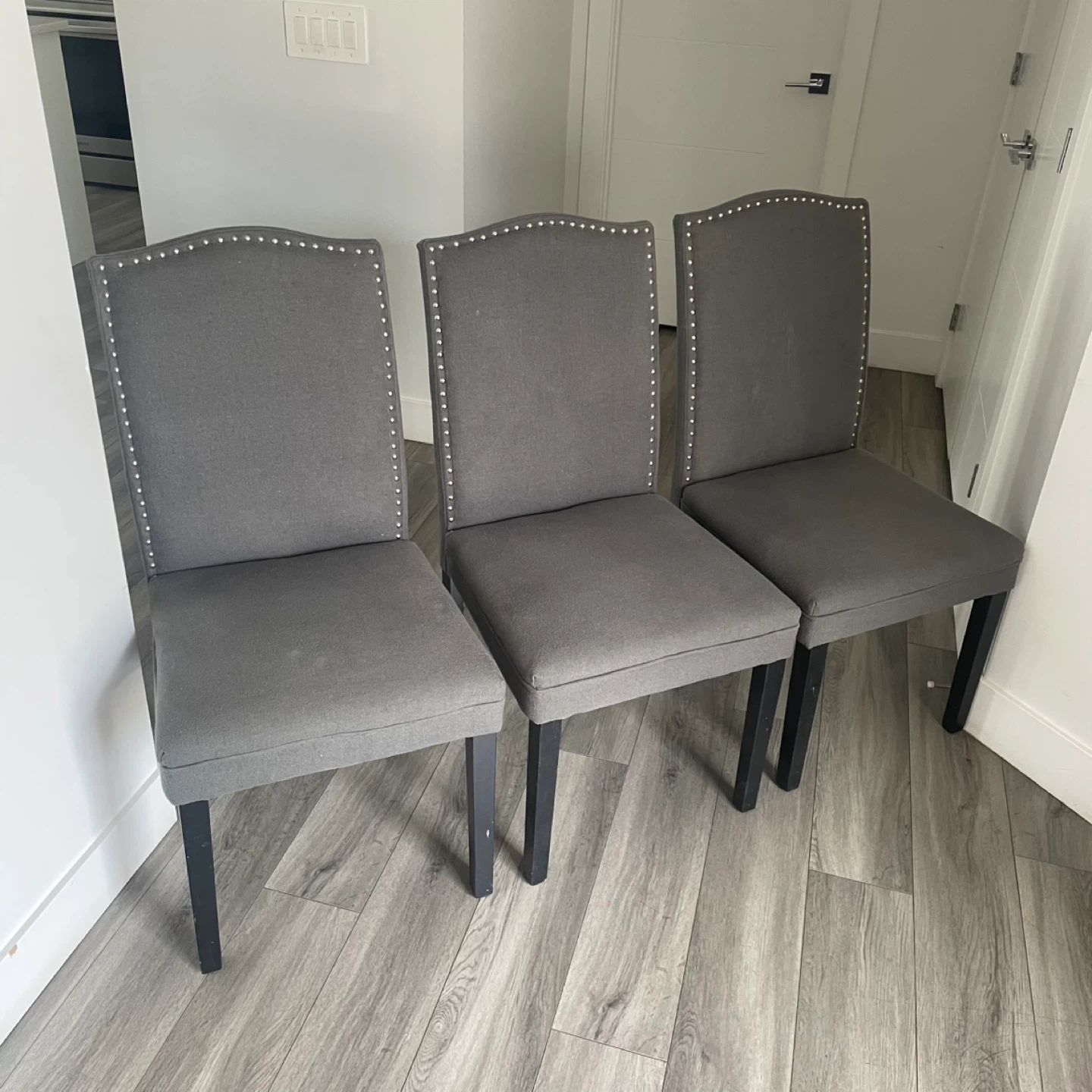 Three Dining Chairs