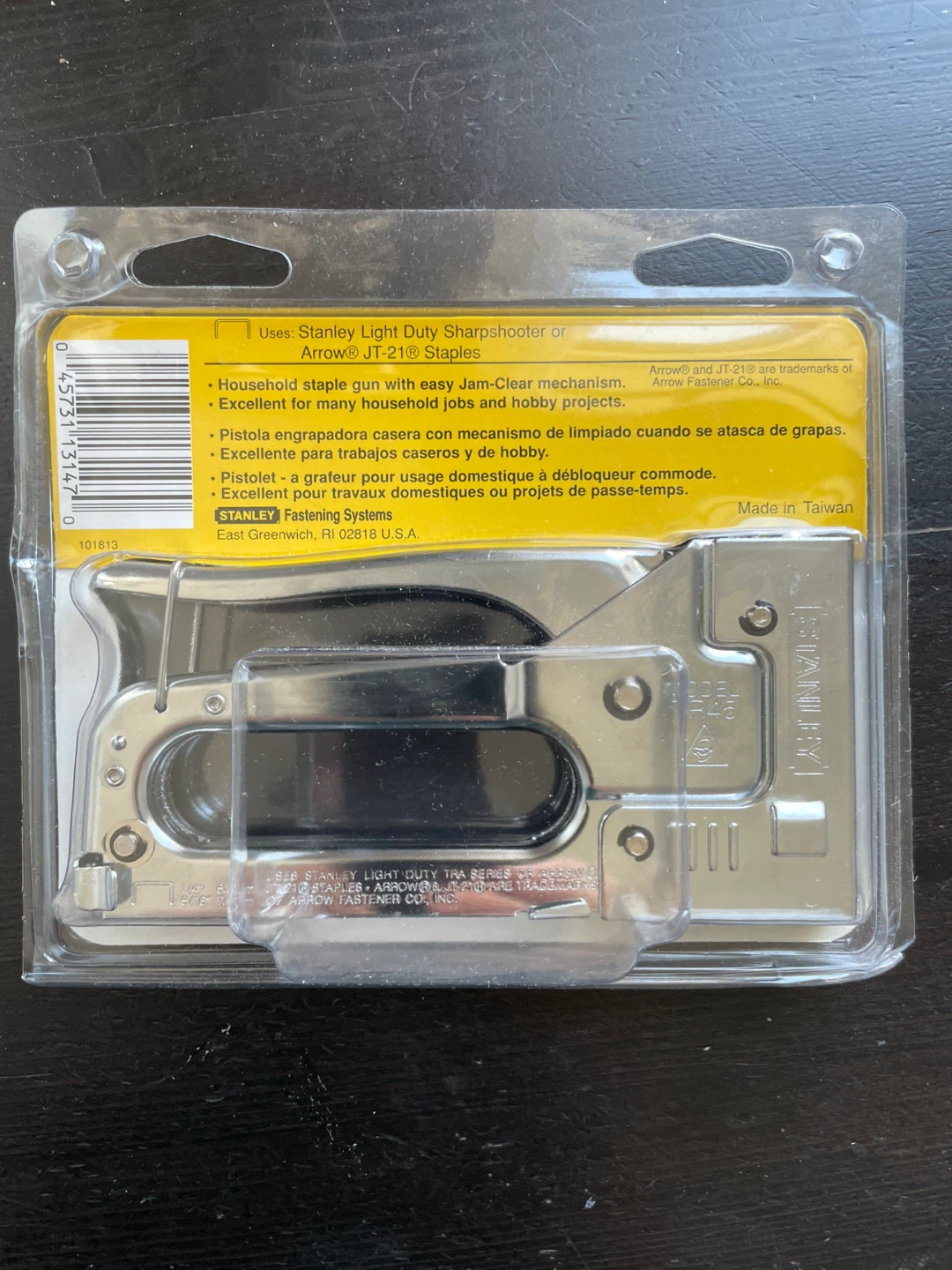 Stanley Light Duty Sharpshooter Household Staple Gun - photo 2