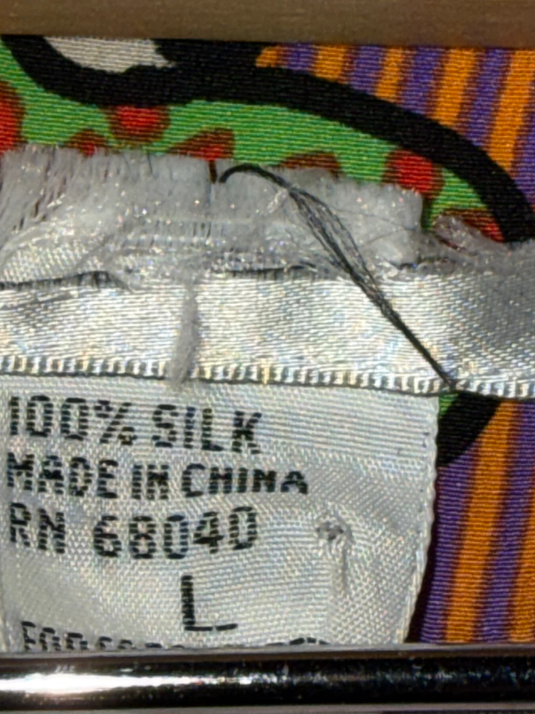 100% Silk Blazer Size L - photo 2