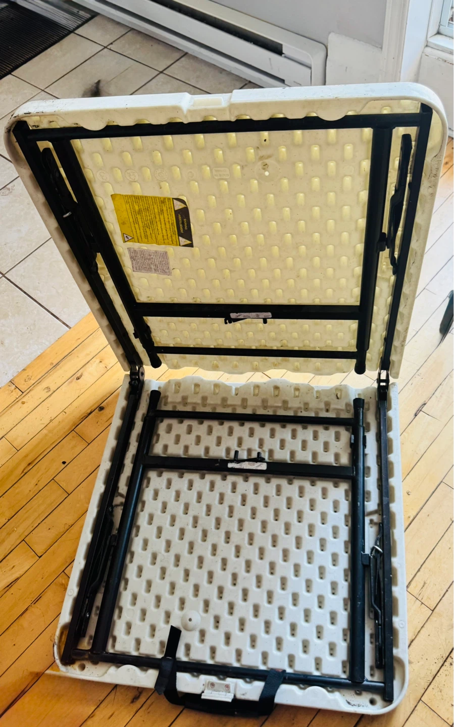 Table pliante portative blanche - photo 3