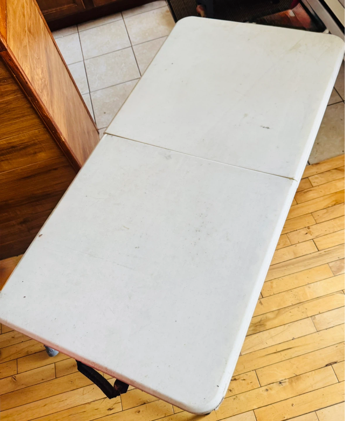 Table pliante portative blanche - photo 2