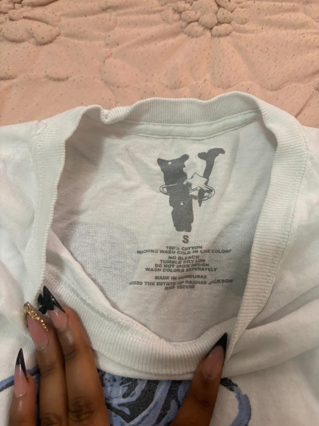 VLONE The Woo T-Shirt Size S White - photo 3