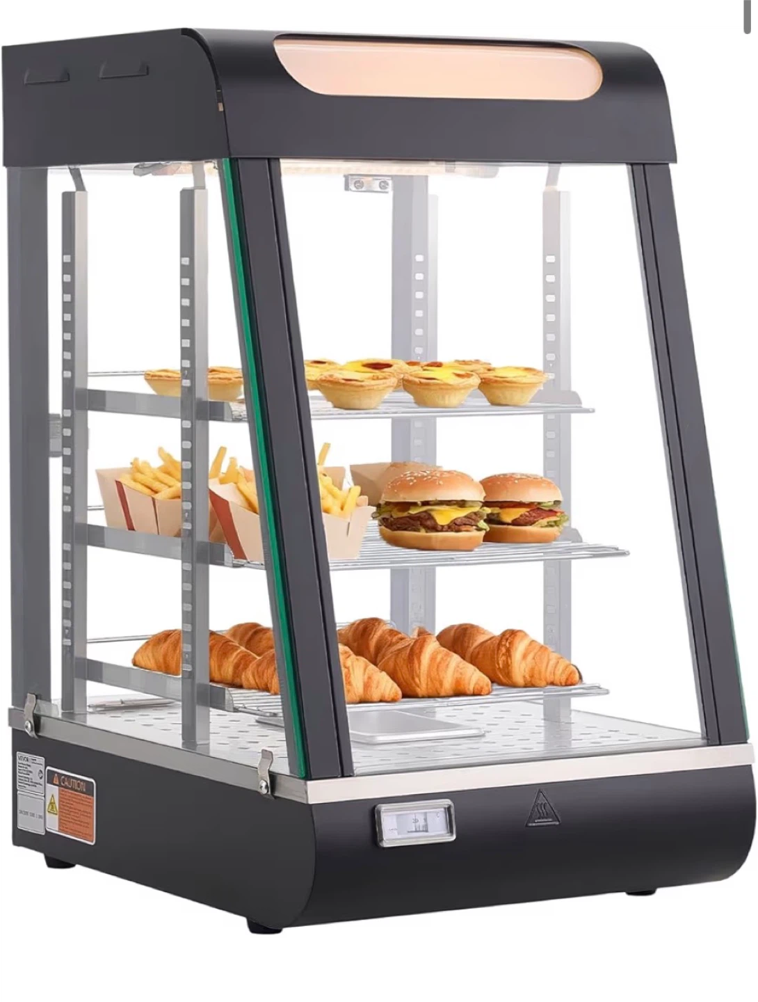 Commercial Food Warmer Display Case