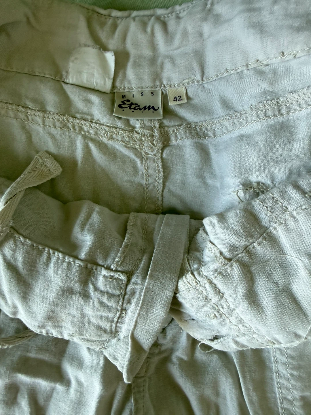 Miss Etam Cargo Pants and top with hoodie Size 42 - photo 4