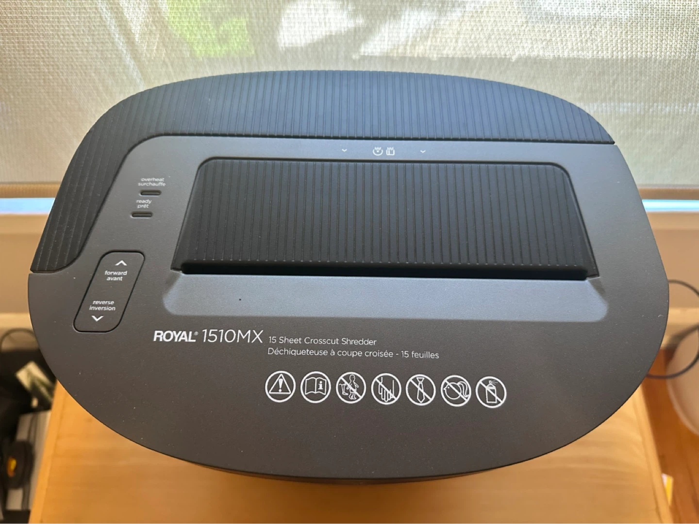 Royal 1510MX 15 Sheet Crosscut Paper Shredder - photo 2