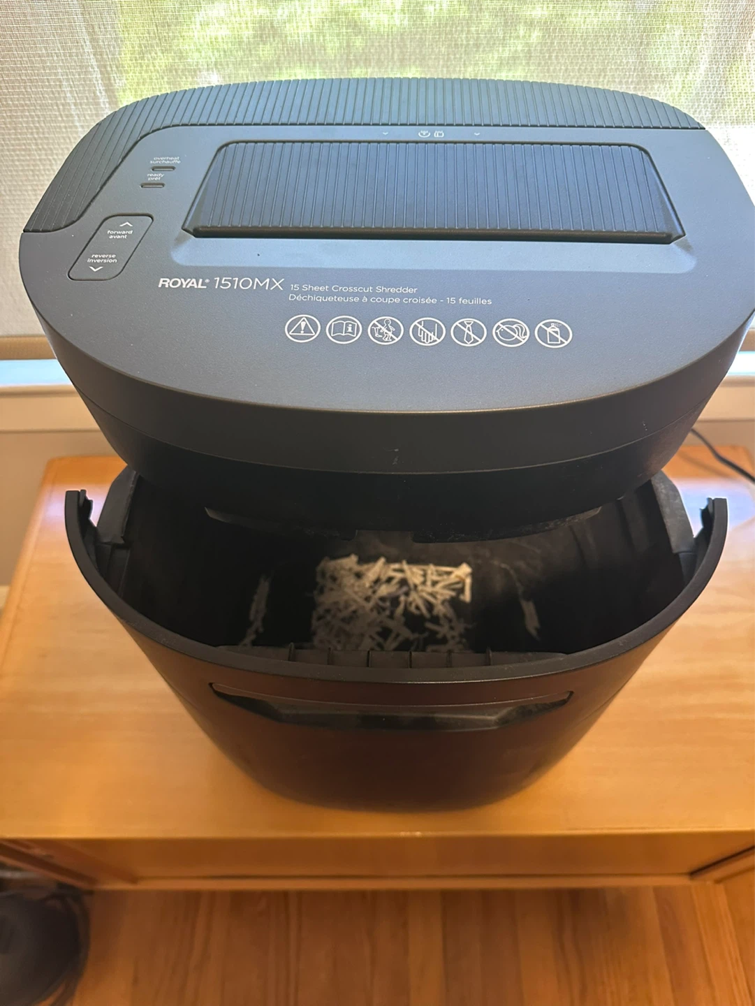 Royal 1510MX 15 Sheet Crosscut Paper Shredder - photo 3