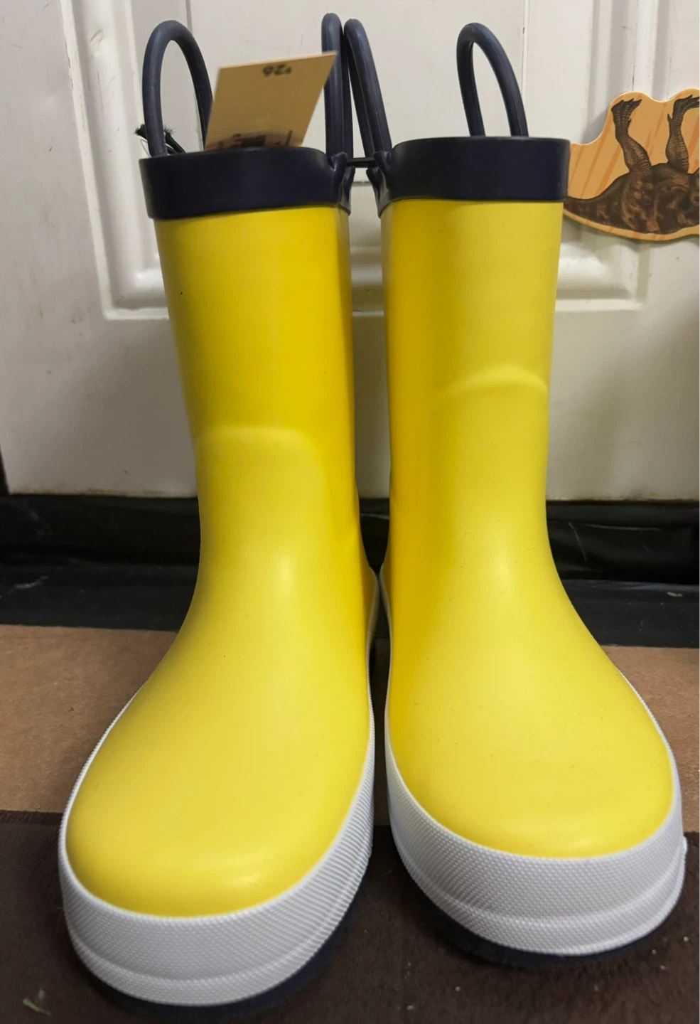 Toddler Yellow Rain Boots - Size 10