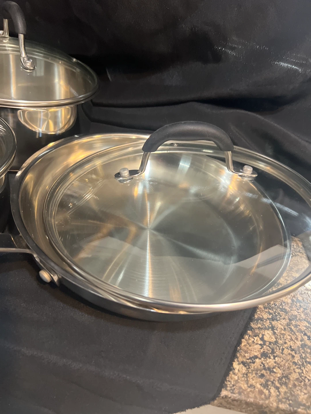 Starfrit Stainless Steel Cookware Set with Lids - photo 2