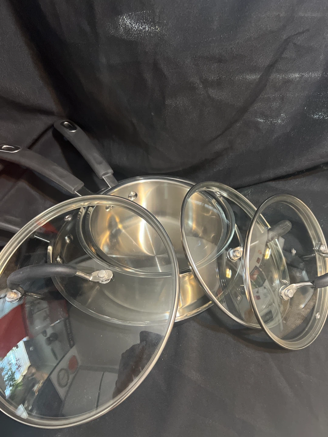 Starfrit Stainless Steel Cookware Set with Lids - photo 5