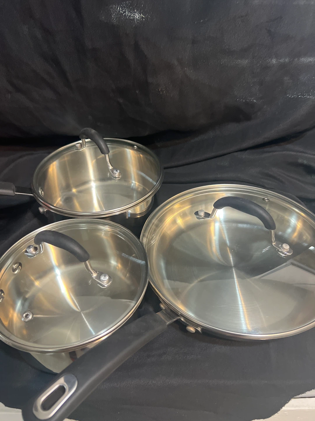 Starfrit Stainless Steel Cookware Set with Lids