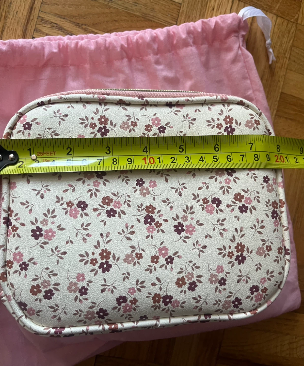 Poppy & Peonies Floral Makeup Bag Organizer - photo 5