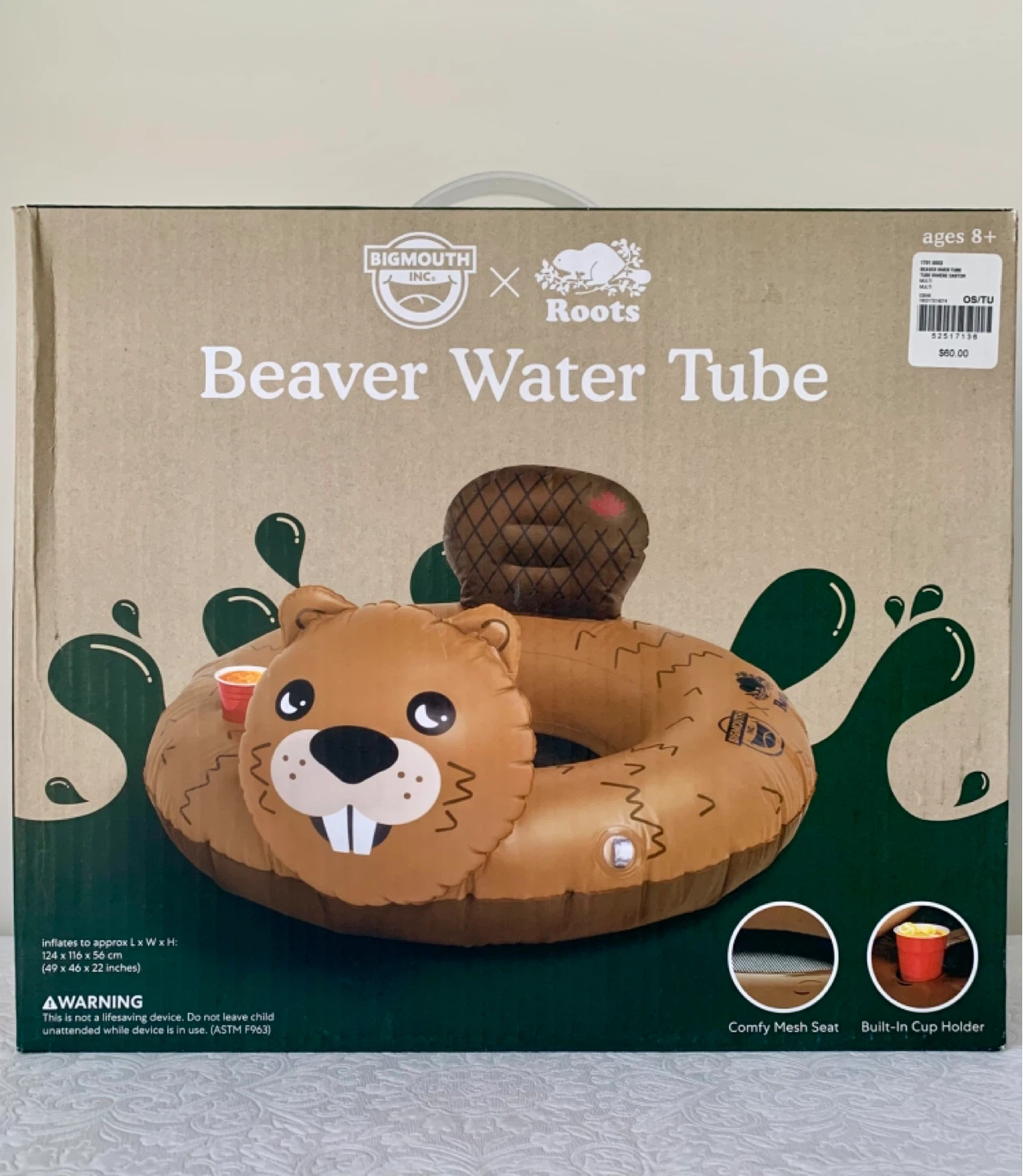 Original Roots Beaver Water Tube